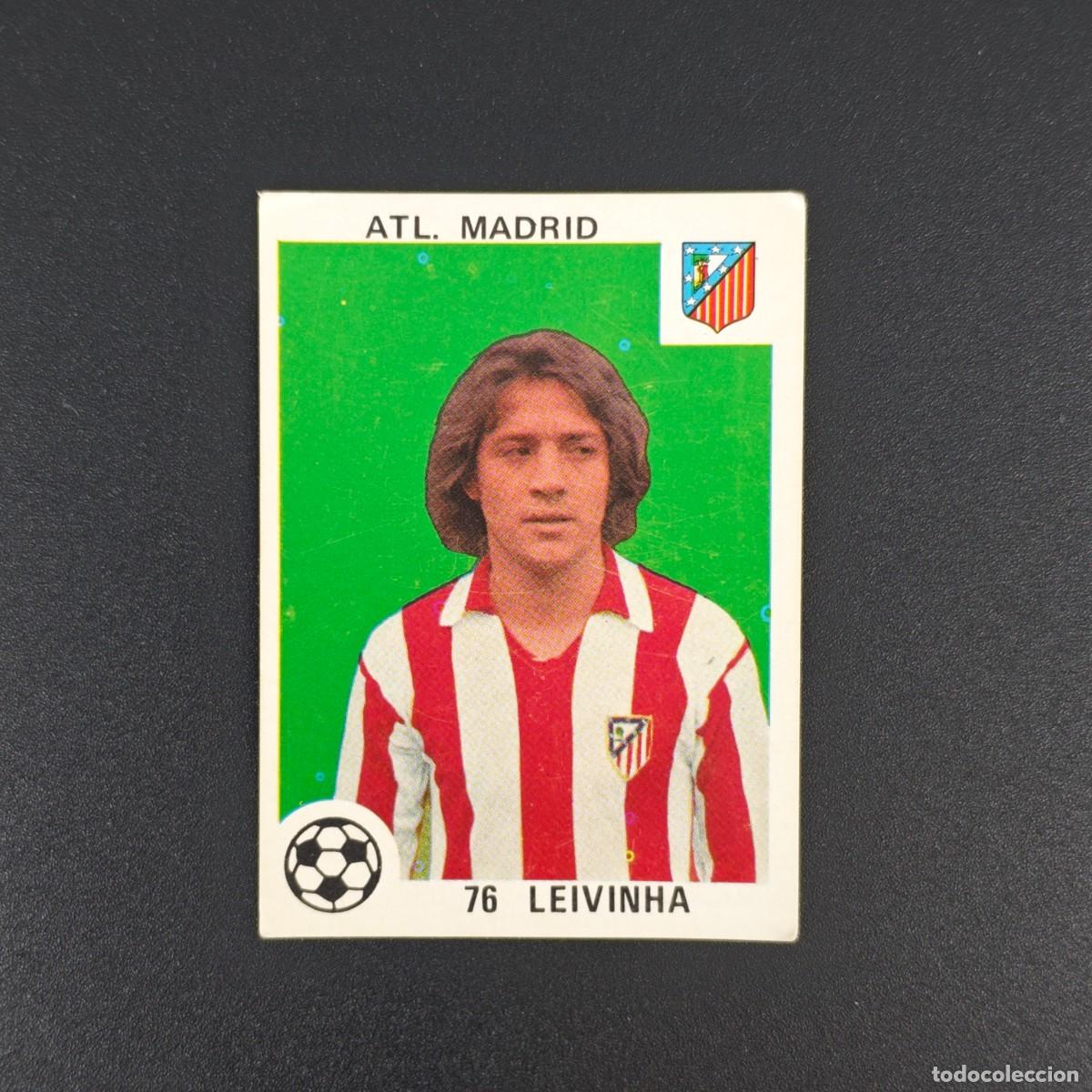 Football Stickers: CROMO LIGA ESPA&Ntilde;OLA MAGA 76 LEIVINHA ATLETICO MADRID NUNCA PEGADO SIN PEGAR 78 79 1978 1979 RA526