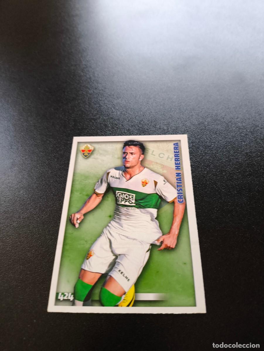 Fu&szlig;ball-Sticker: 424 Cristian Herrera ELCHE MUNDICROMO LIGA 2014 2015 14 15 NO PANINI ESTE