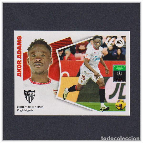 Figurine di Calcio: LIGA ESTE 2024 2025 24 25 PANINI AKOR ADAMS 32 FICHAJE MERCADO INVIERNO SEVILLA COLECCI&Oacute;N ALBUM