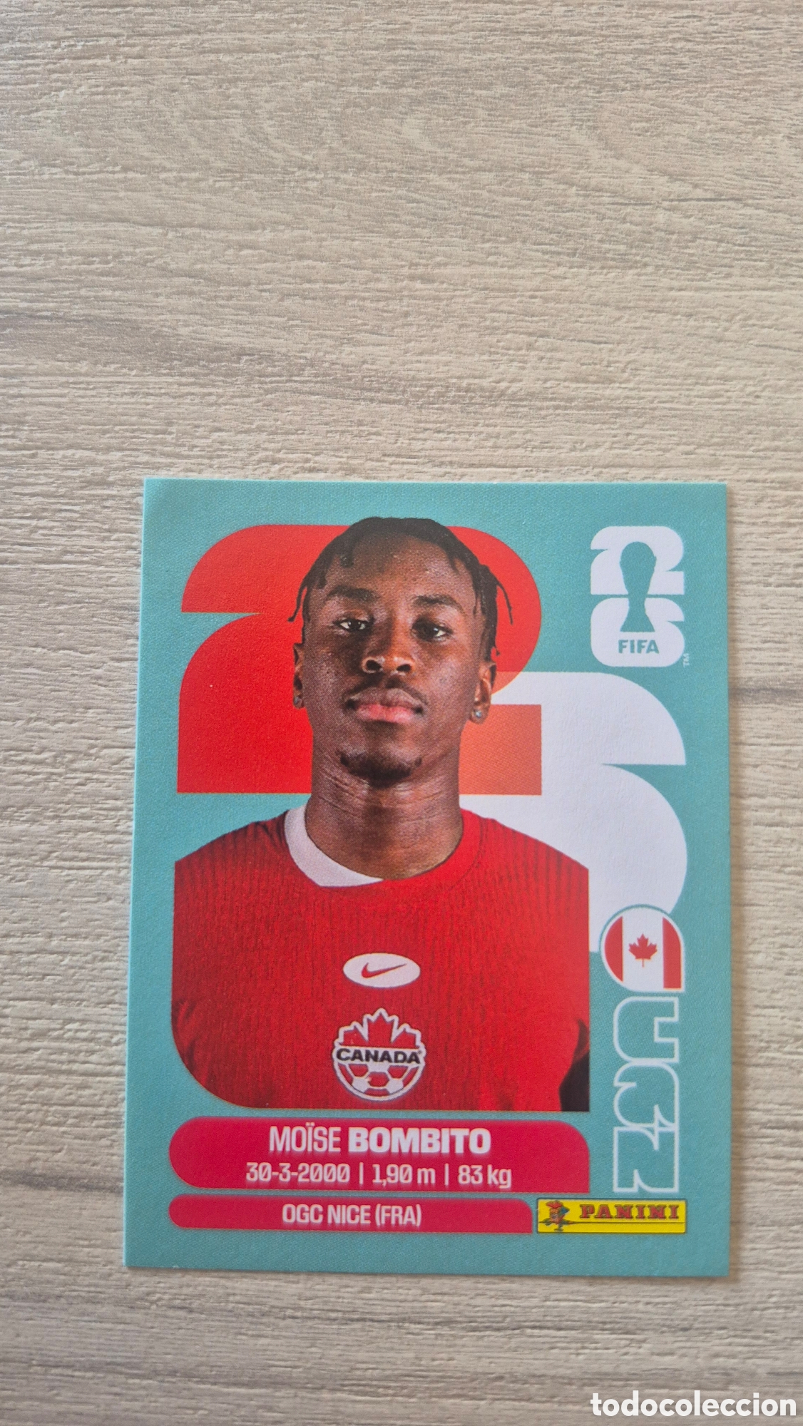 Cartes &agrave; collectionner de Football: CAN8 Bombito FIFA World Cup 2026