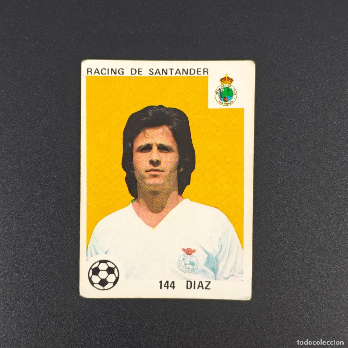 Football Stickers: CROMO LIGA ESPA&Ntilde;OLA MAGA 144 DIAZ RACING SANTANDER NUNCA PEGADO SIN PEGAR 78 79 1978 1979 RA526
