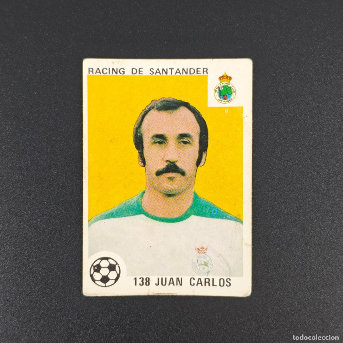 Cartes &agrave; collectionner de Football: CROMO LIGA MAGA 138 JUAN CARLOS RACING SANTANDER NUNCA PEGADO SIN PEGAR 78 79 1978 1979 RA526