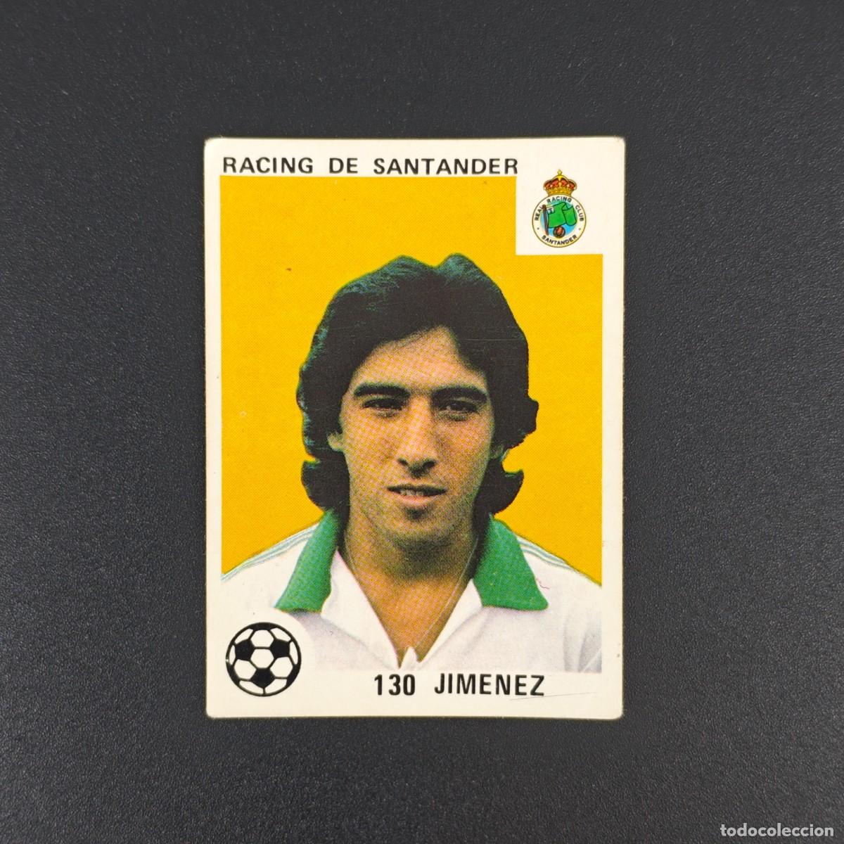 Cartes &agrave; collectionner de Football: CROMO LIGA ESPA&Ntilde;OLA MAGA 130 JIMENEZ RACING SANTANDER NUNCA PEGADO SIN PEGAR 78 79 1978 1979 RA526