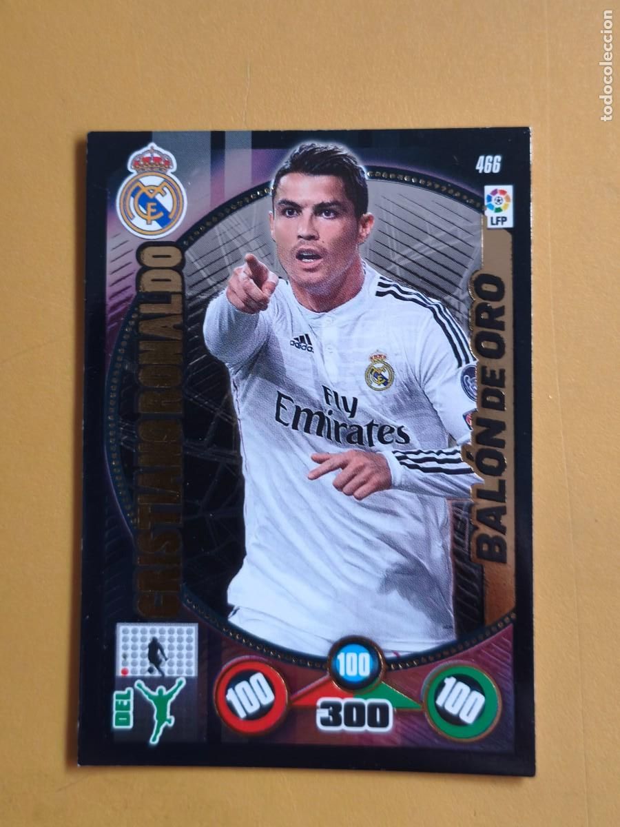 Cromos de F&uacute;tbol: cristiano ronaldo, 2014 15 balon oro