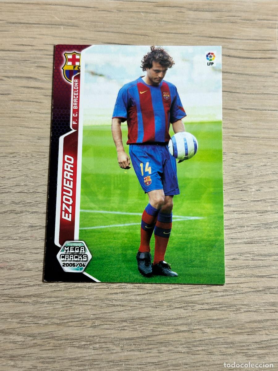 Cromos de F&uacute;tbol: EZQUERRO n&ordm; 445 FC BARCELONA PANNI 2005 2006 MEGACRACKS 05 06