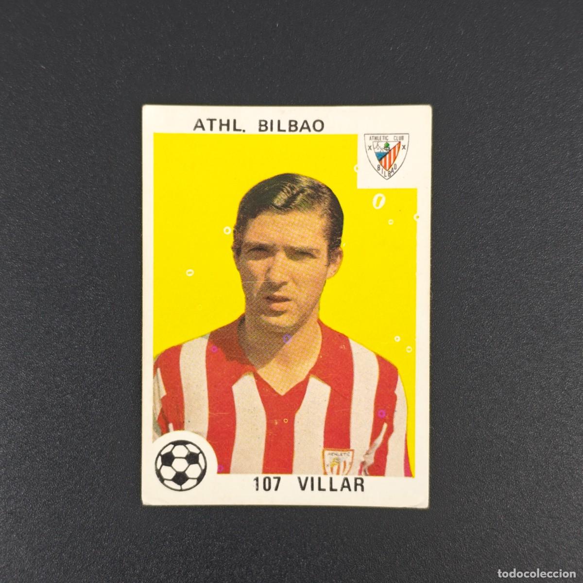 Cromos de F&uacute;tbol: CROMO LIGA ESPA&Ntilde;OLA MAGA 107 VILLAR ATHLETIC BILBAO NUNCA PEGADO SIN PEGAR 78 79 1978 1979 RA526