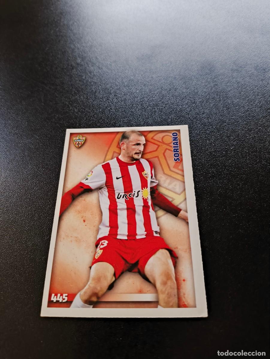 Cromos de F&uacute;tbol: 445 Soriano ALMERIA MUNDICROMO LIGA 2014 2015 14 15 NO PANINI ESTE