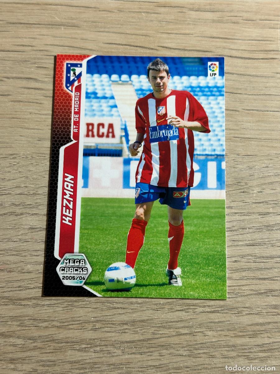 Cromos de F&uacute;tbol: KEZMAN n&ordm; 54 ATLETICO DE MADRID PANNI 2005 2006 MEGACRACKS 05 06