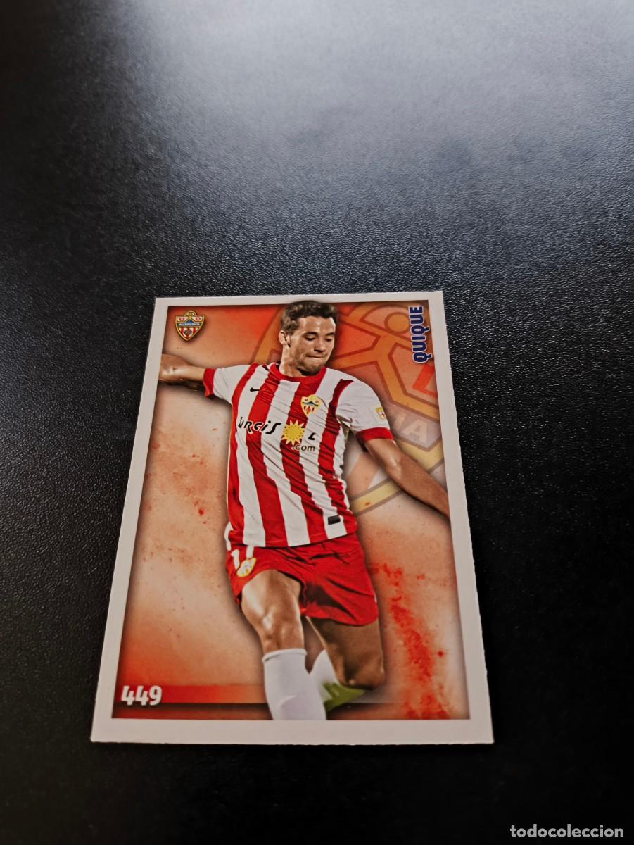 Figurine di Calcio: 449 Quique ALMERIA MUNDICROMO LIGA 2014 2015 14 15 NO PANINI ESTE