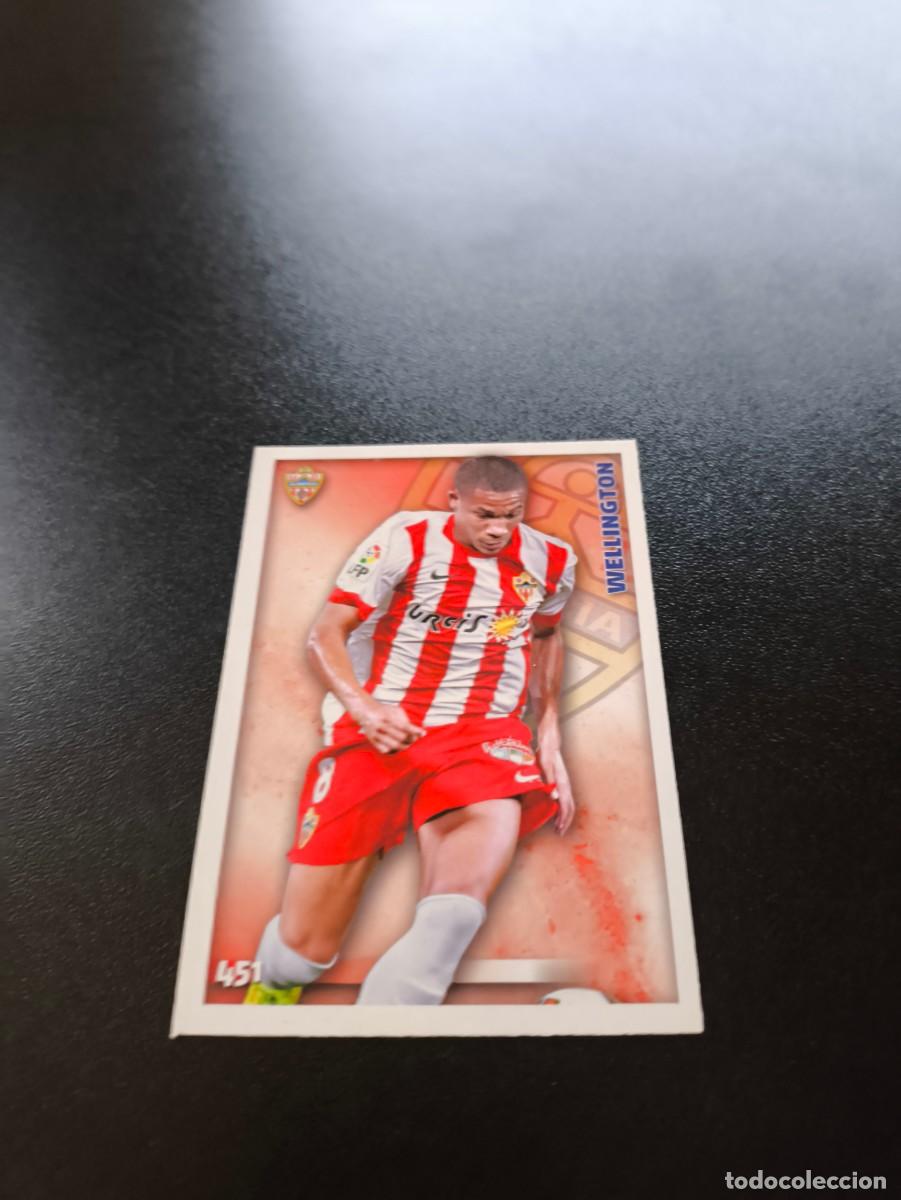 Cromos de F&uacute;tbol: 451 Wellington ALTA ALMERIA MUNDICROMO LIGA 2014 2015 14 15 NO PANINI ESTE