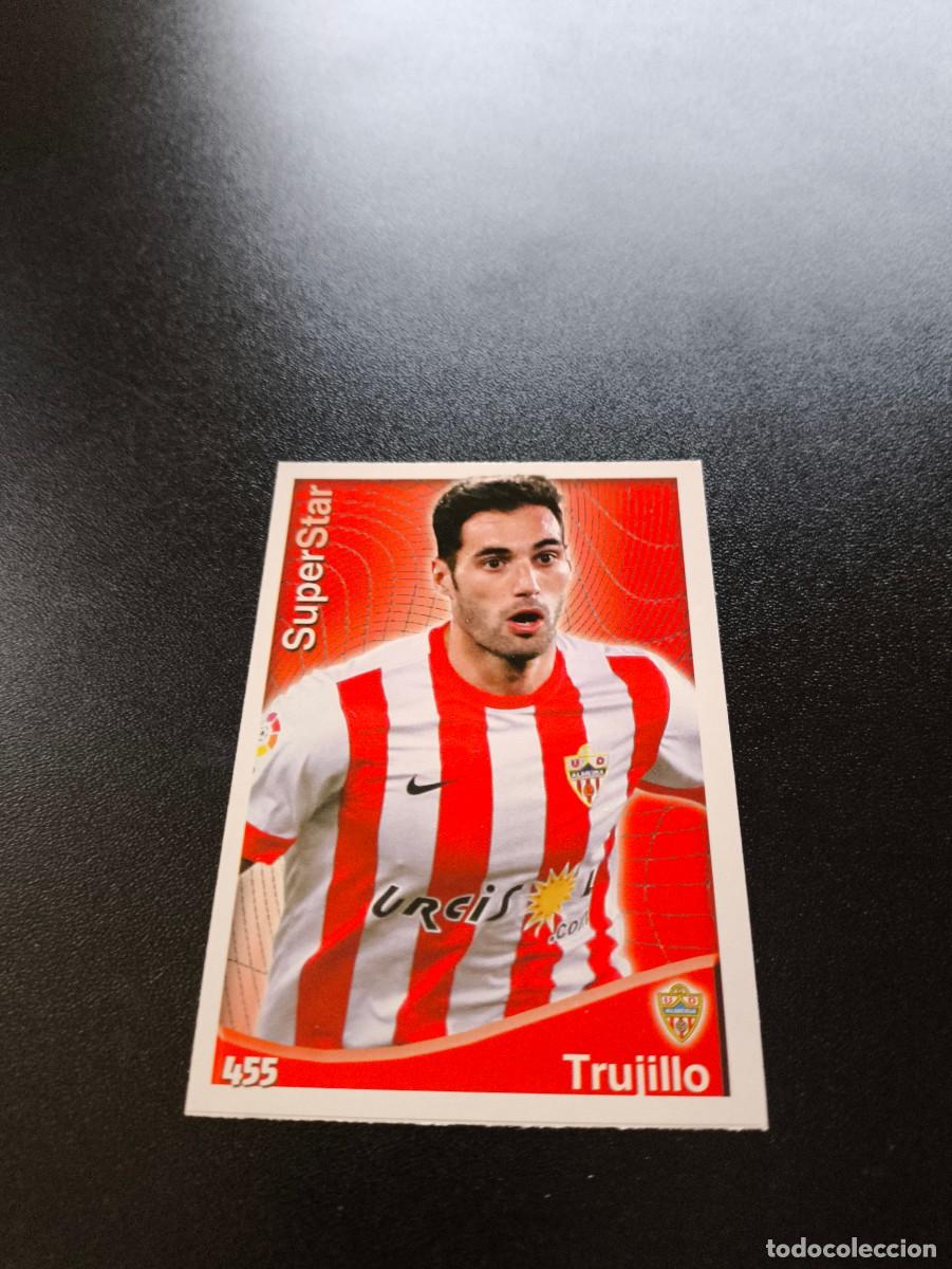 Cromos de F&uacute;tbol: 455 Trujillo ERROR SUPERSTAR MATE ALMERIA MUNDICROMO LIGA 2014 2015 14 15 NO PANINI ESTE