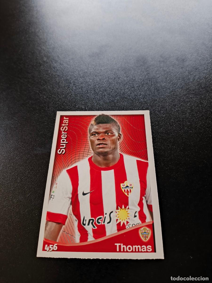 Cromos de F&uacute;tbol: 456 Thomas Partey SUPERSTAR MATE ALMERIA MUNDICROMO LIGA 2014 2015 14 15 NO PANINI ESTE