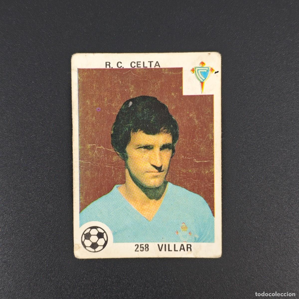 Cromos de F&uacute;tbol: CROMO LIGA ESPA&Ntilde;OLA MAGA 258 VILLAR CELTA VIGO LEER DESPEGADO 78 79 1978 1979 RA526