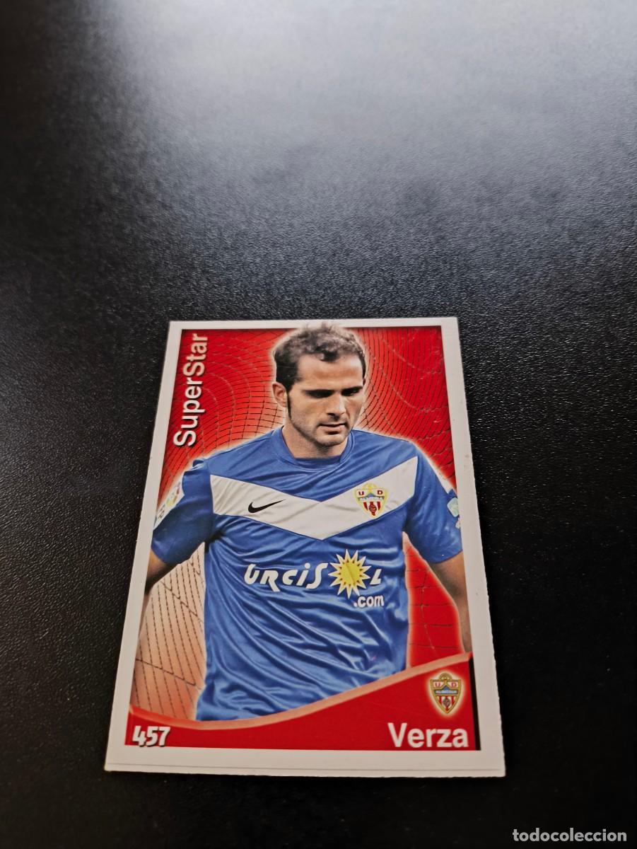 Cromos de F&uacute;tbol: 457 Verza SUPERSTAR MATE ALMERIA MUNDICROMO LIGA 2014 2015 14 15 NO PANINI ESTE
