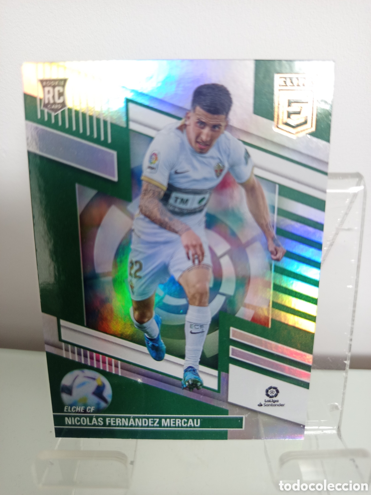 Fu&szlig;ball-Sticker: ❇️ CROMO ⚽ CARD NICOL&Aacute;S FERN&Aacute;NDEZ MERCAU ELCHE 202 22 23 2022 2023 ROOKIE CARD ELITE DONRUSS ❇️
