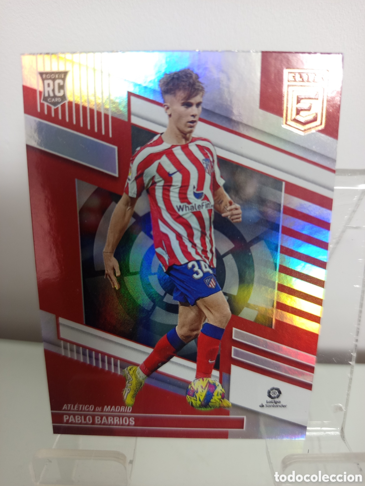 Fu&szlig;ball-Sticker: ❇️ CROMO ⚽ CARD BARRIOS ATL&Eacute;TICO DE MADRID 214 22 23 2022 2023 ROOKIE CARD ELITE DONRUSS ❇️
