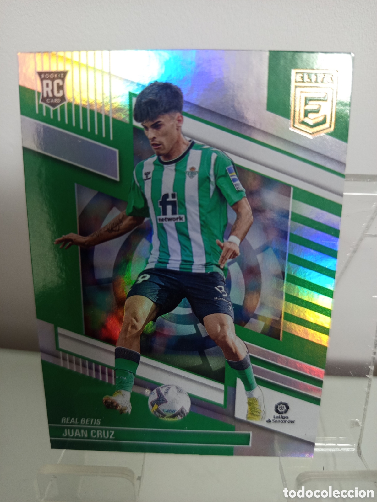 Fu&szlig;ball-Sticker: ❇️ CROMO ⚽ CARD JUAN CRUZ BETIS 219 22 23 2022 2023 ROOKIE CARD ELITE DONRUSS ❇️