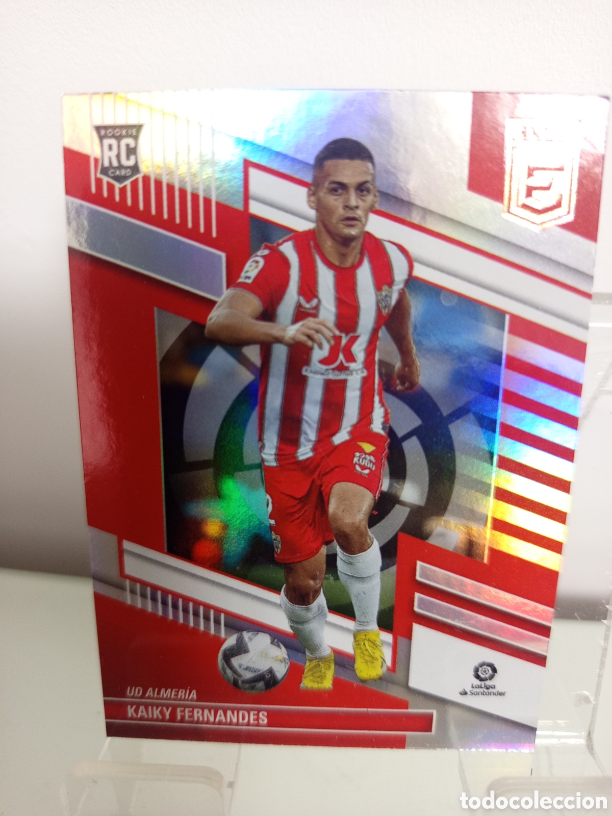 Fu&szlig;ball-Sticker: ❇️ CROMO ⚽ CARD KAIKY FERNANDES ALMER&Iacute;A 220 22 23 2022 2023 ROOKIE CARD ELITE DONRUSS ❇️