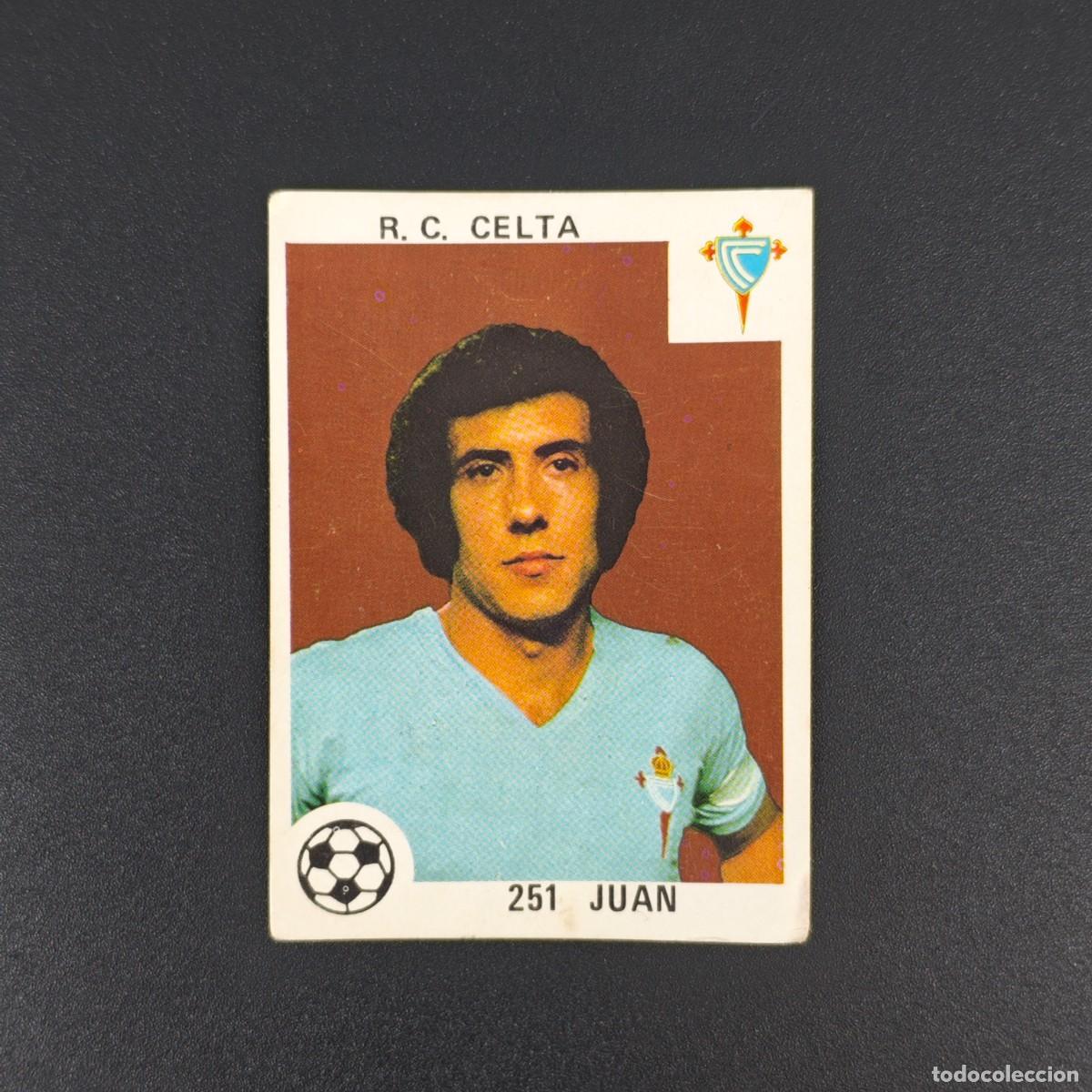 Cromos de F&uacute;tbol: CROMO LIGA ESPA&Ntilde;OLA MAGA 251 JUAN CELTA VIGO NUNCA PEGADO SIN PEGAR 78 79 1978 1979 RA526