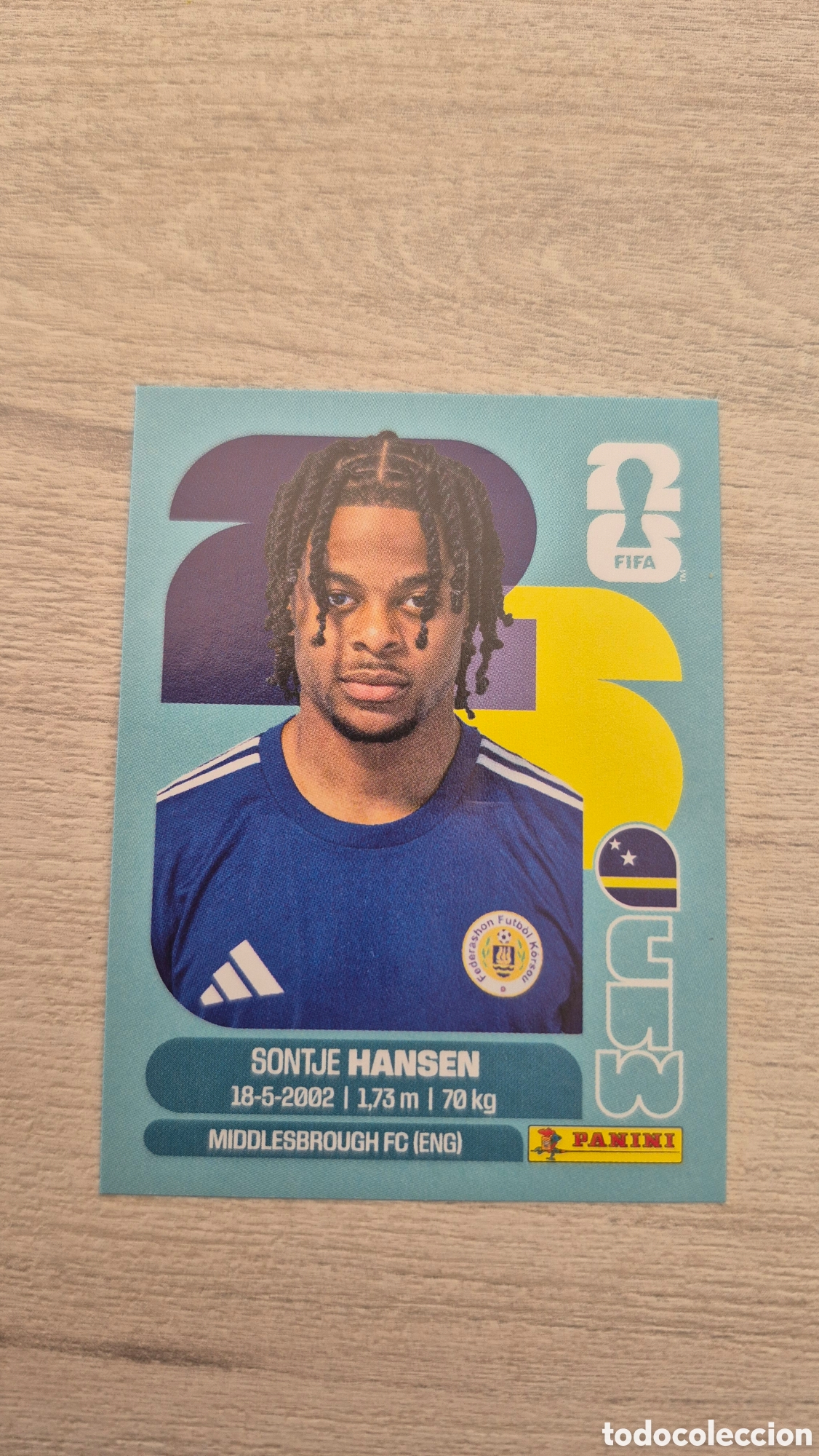 Cromos de F&uacute;tbol: CUW20 Hansen FIFA World Cup 2026