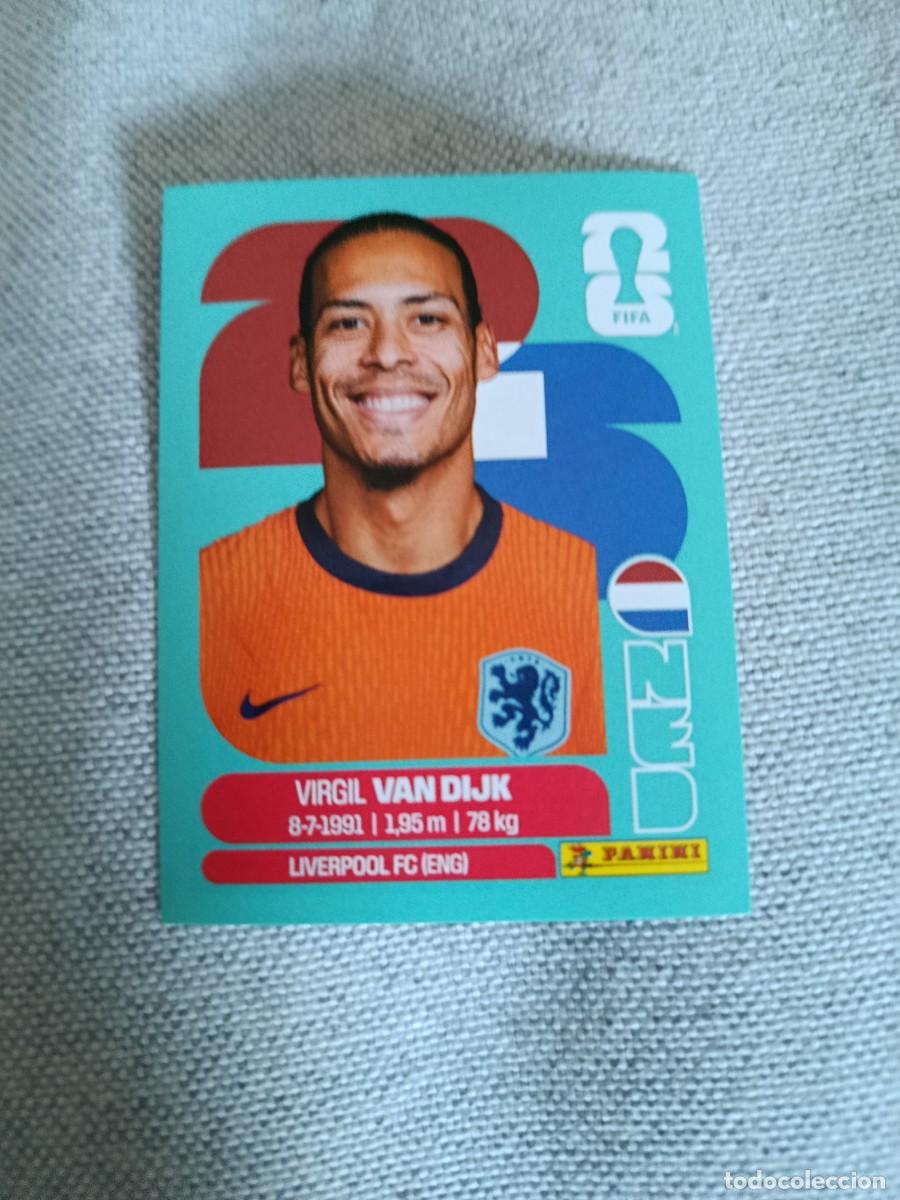 Fu&szlig;ball-Sticker: Panini Mundial 2026 Estados Unidos-Mexico. 3- Van Dijk. Pa&iacute;ses Bajos. Nunca pegado.