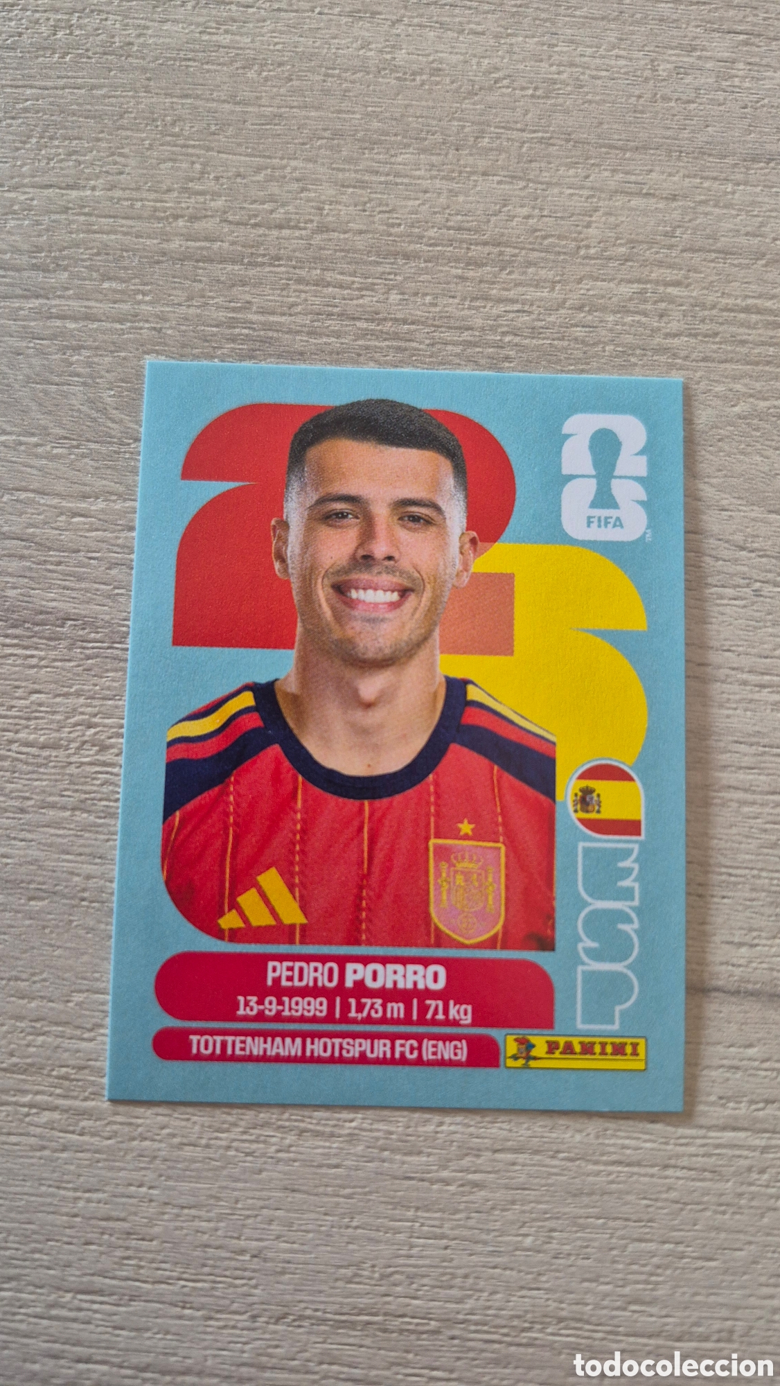 Fu&szlig;ball-Sticker: ESP6 Porro FIFA World Cup 2026