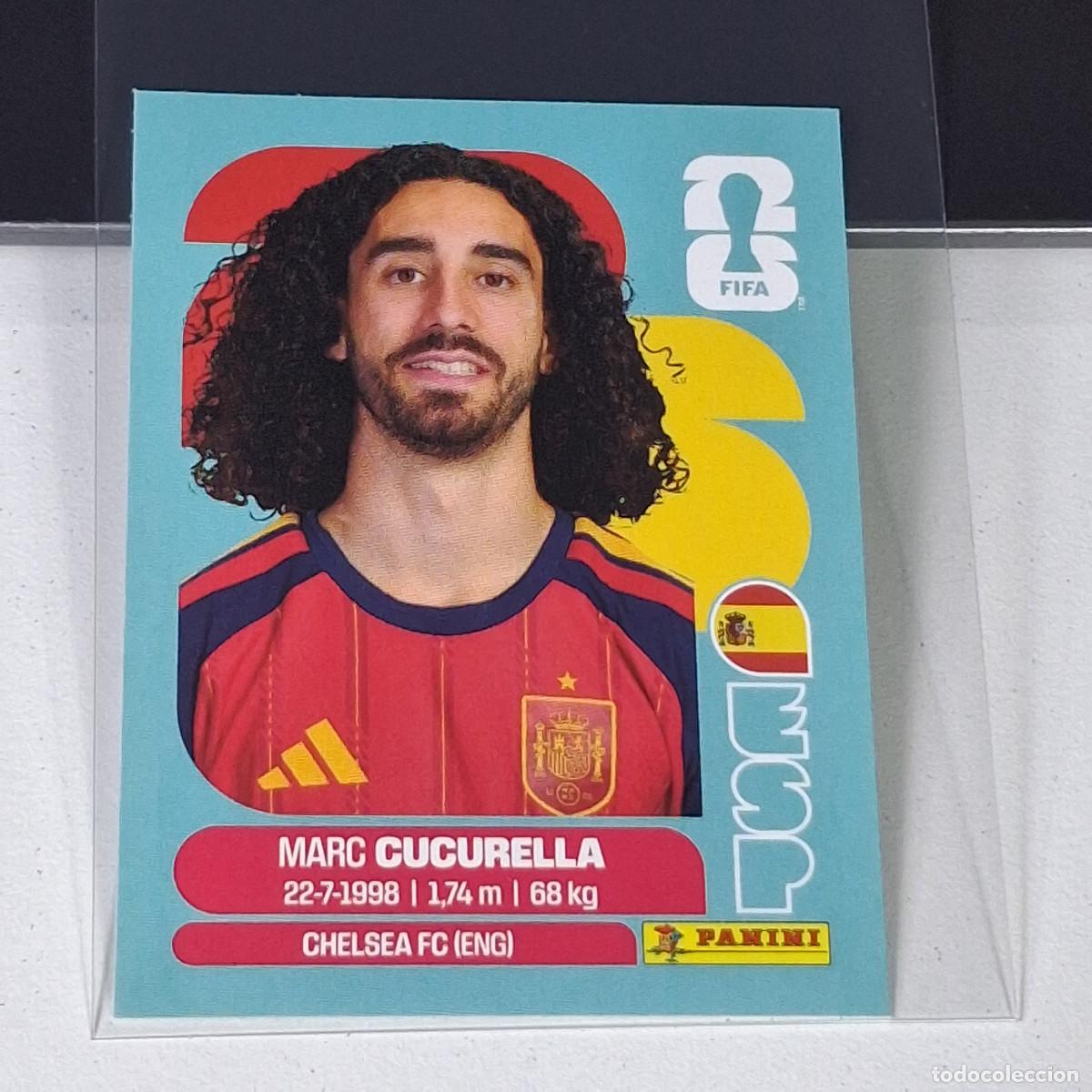 Cromos de F&uacute;tbol: B7 ESP8 MARC CUCURELLA 8 ESPA&Ntilde;A SPAIN ESP MUNDIAL FIFA WORLD CUP 2026 STICKER PANINI