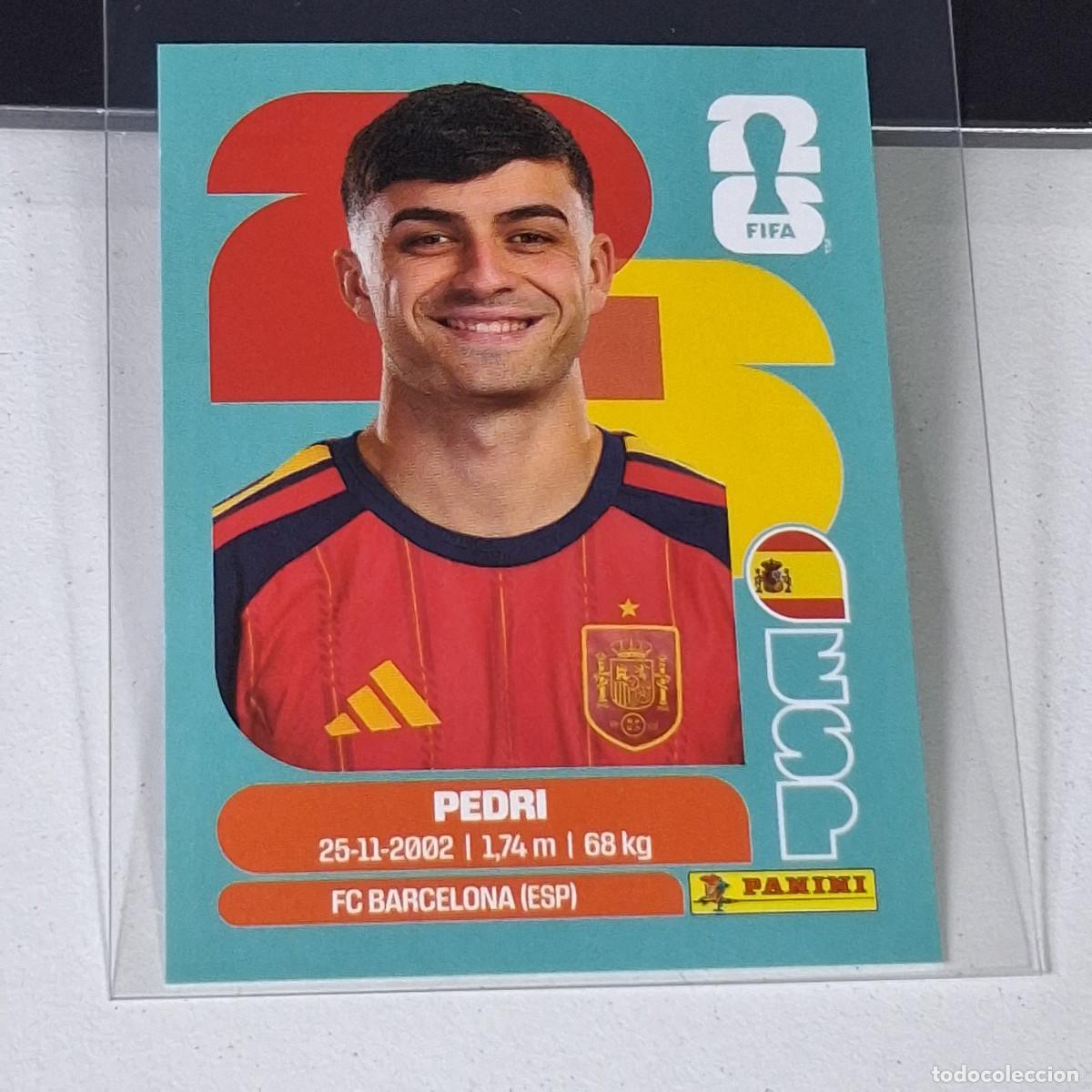 Cromos de F&uacute;tbol: B7 ESP11 PEDRI 11 ESPA&Ntilde;A SPAIN ESP MUNDIAL FIFA WORLD CUP 2026 STICKER PANINI