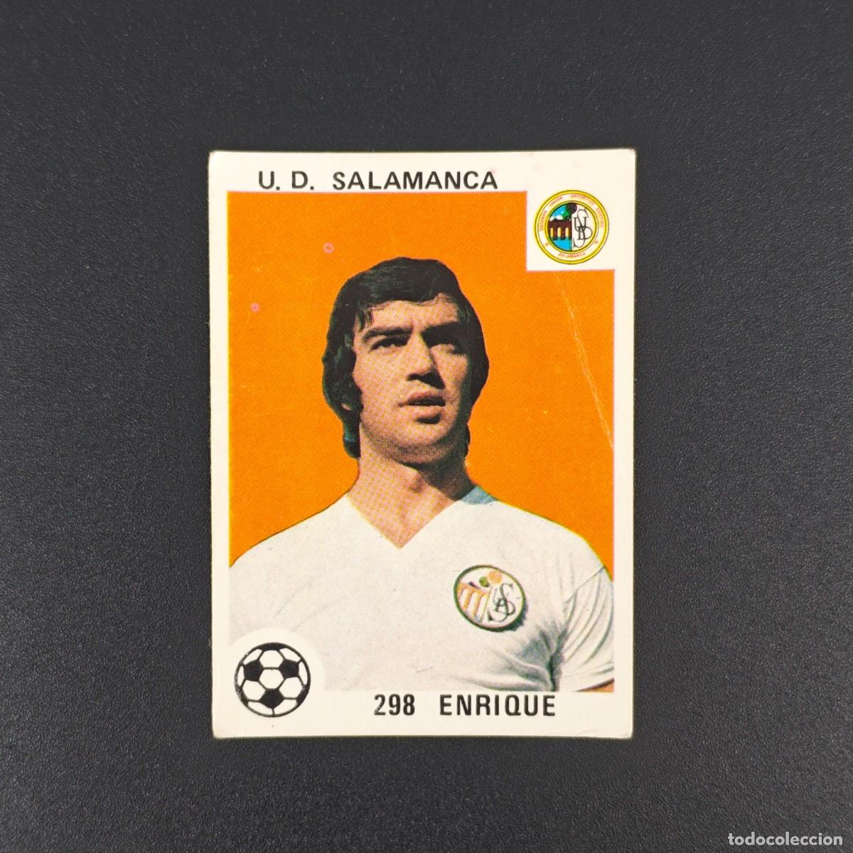 Cromos de F&uacute;tbol: CROMO LIGA ESPA&Ntilde;OLA MAGA 298 ENRIQUE U. D. SALAMANCA NUNCA PEGADO SIN PEGAR 78 79 1978 1979 RA526