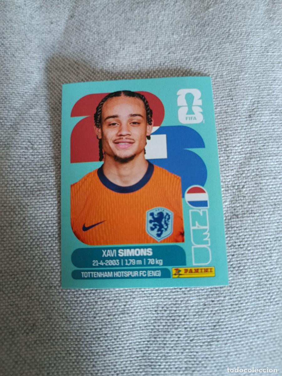 Cromos de F&uacute;tbol: Panini Mundial 2026 Estados Unidos-Mexico. 15- Simons. Pa&iacute;ses Bajos. Nunca pegado.