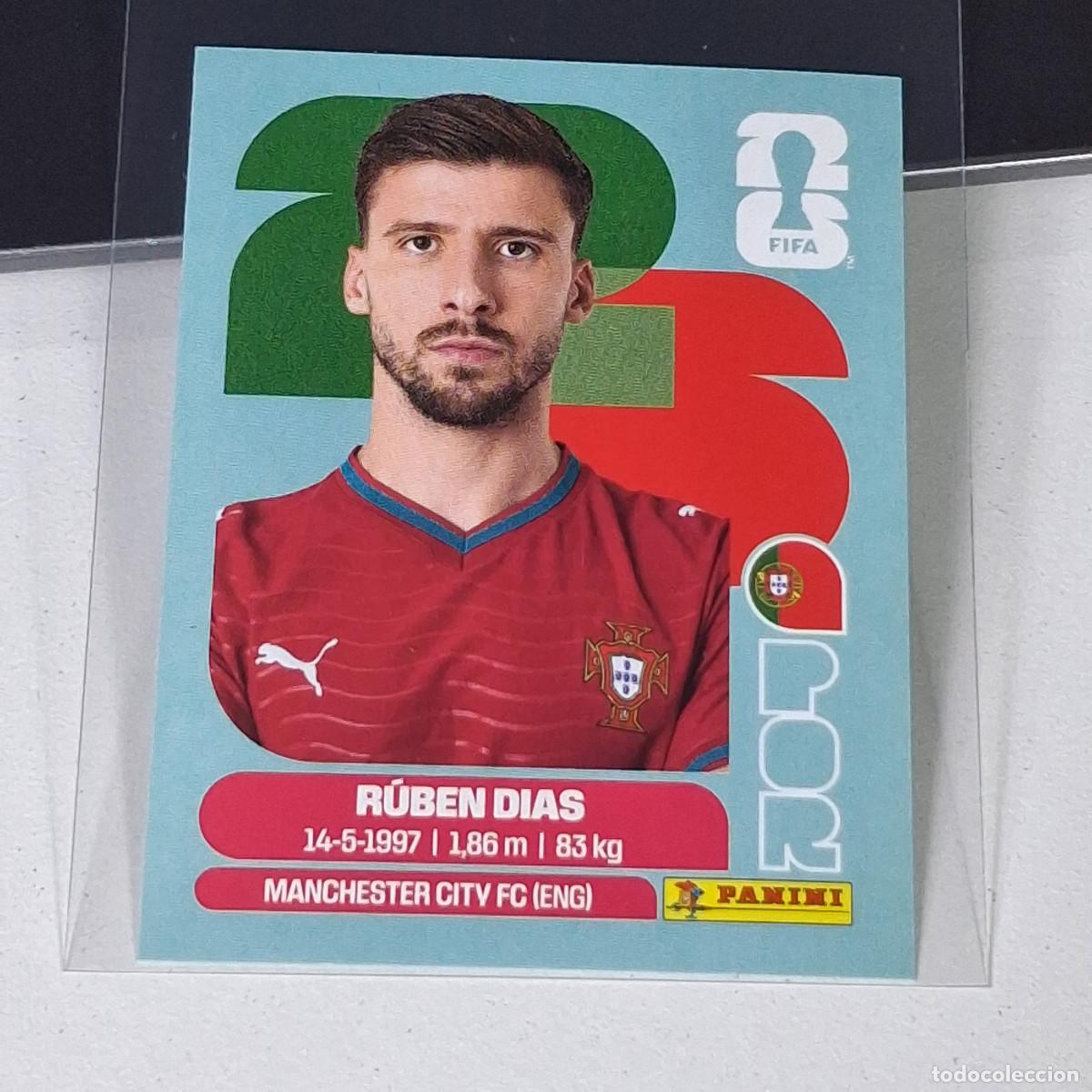 Cromos de F&uacute;tbol: B7 POR4 R&Uacute;BEN DIAS 4 ESPA&Ntilde;A SPAIN ESP MUNDIAL FIFA WORLD CUP 2026 STICKER PANINI