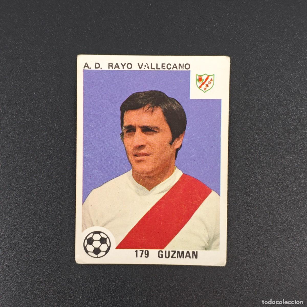 Cromos de F&uacute;tbol: CROMO LIGA ESPA&Ntilde;OLA MAGA 179 GUZMAN RAYO VALLECANO NUNCA PEGADO SIN PEGAR 78 79 1978 1979 RA526