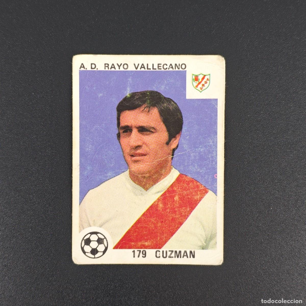 Cromos de F&uacute;tbol: CROMO LIGA ESPA&Ntilde;OLA MAGA 179 GUZMAN RAYO VALLECANO NUNCA PEGADO SIN PEGAR 78 79 1978 1979 RA526