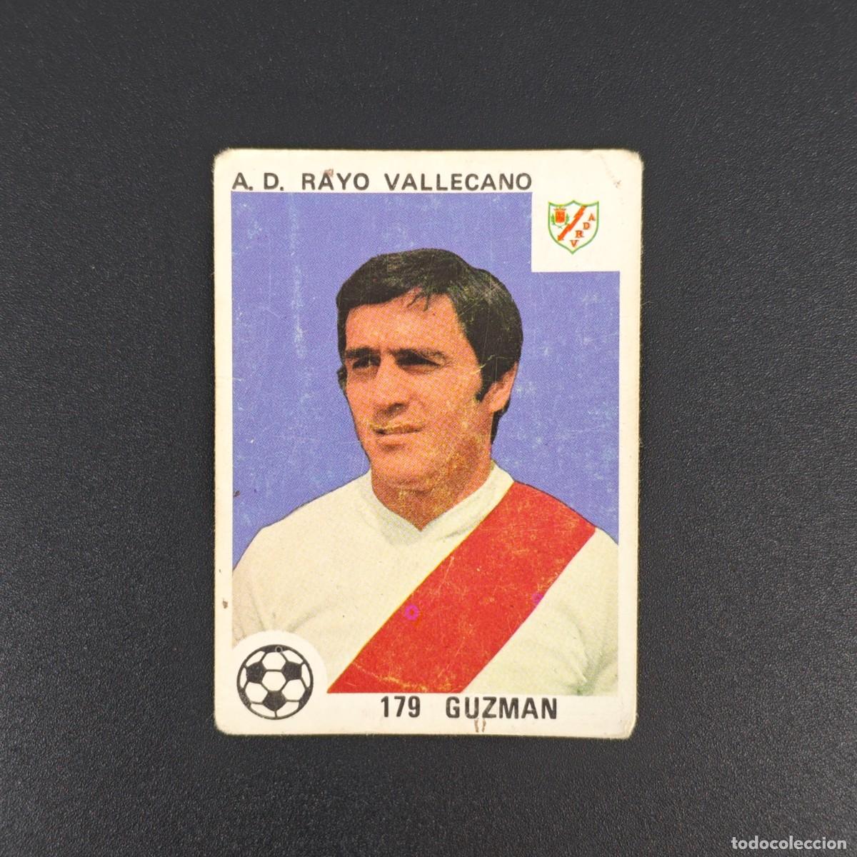 Cromos de F&uacute;tbol: CROMO LIGA ESPA&Ntilde;OLA MAGA 179 GUZMAN RAYO VALLECANO NUNCA PEGADO SIN PEGAR 78 79 1978 1979 RA526