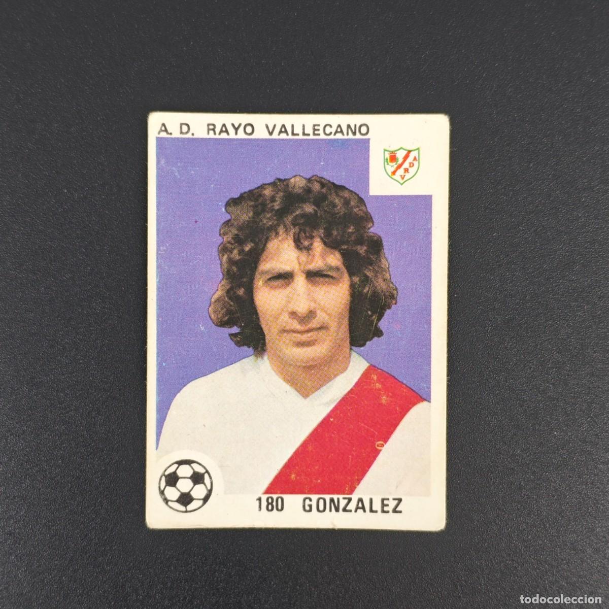 Cromos de F&uacute;tbol: CROMO LIGA ESPA&Ntilde;OLA MAGA 180 GONZALEZ RAYO VALLECANO NUNCA PEGADO SIN PEGAR 78 79 1978 1979 RA526