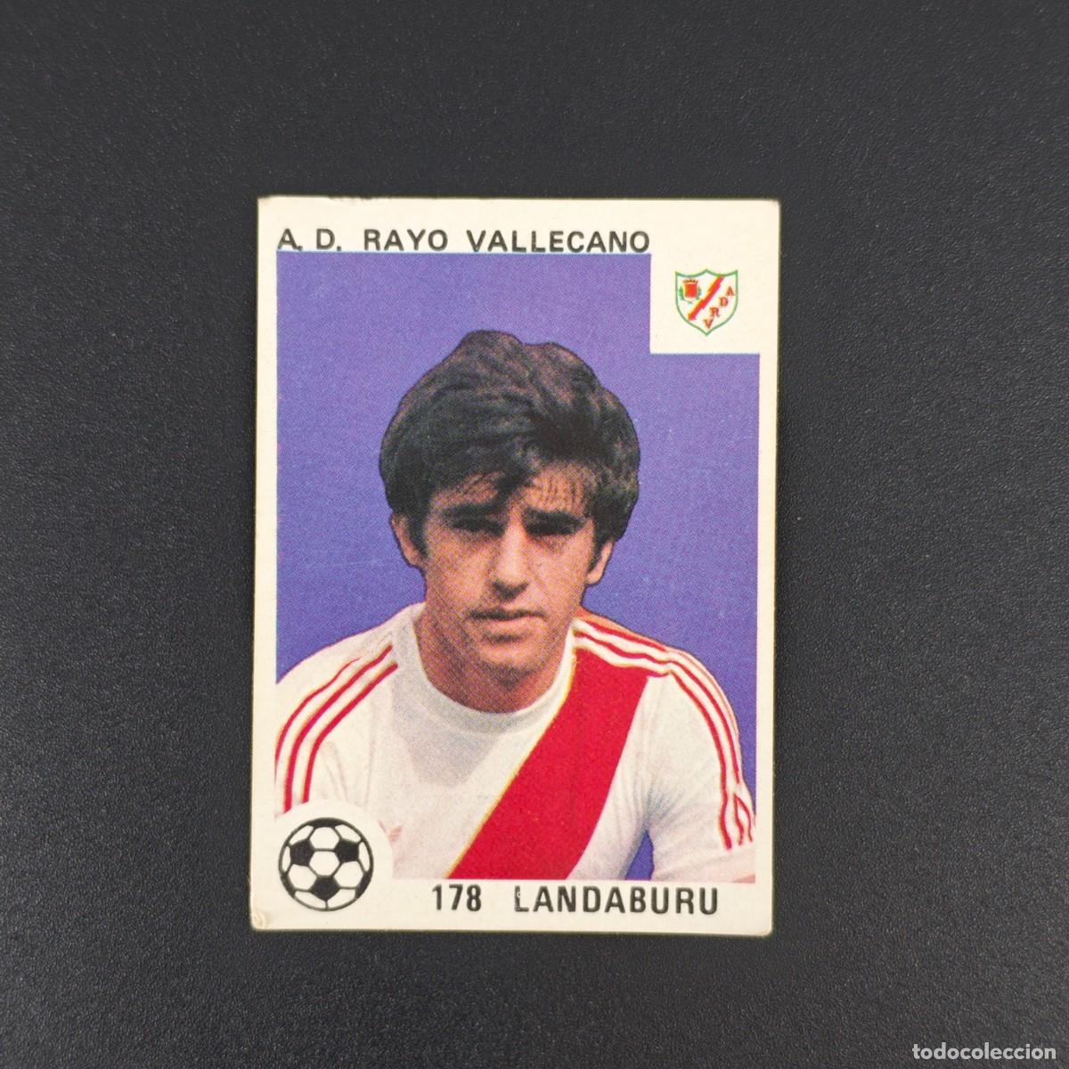 Cromos de F&uacute;tbol: CROMO LIGA ESPA&Ntilde;OLA MAGA 178 LANDABURU RAYO VALLECANO NUNCA PEGADO SIN PEGAR 78 79 1978 1979 RA526