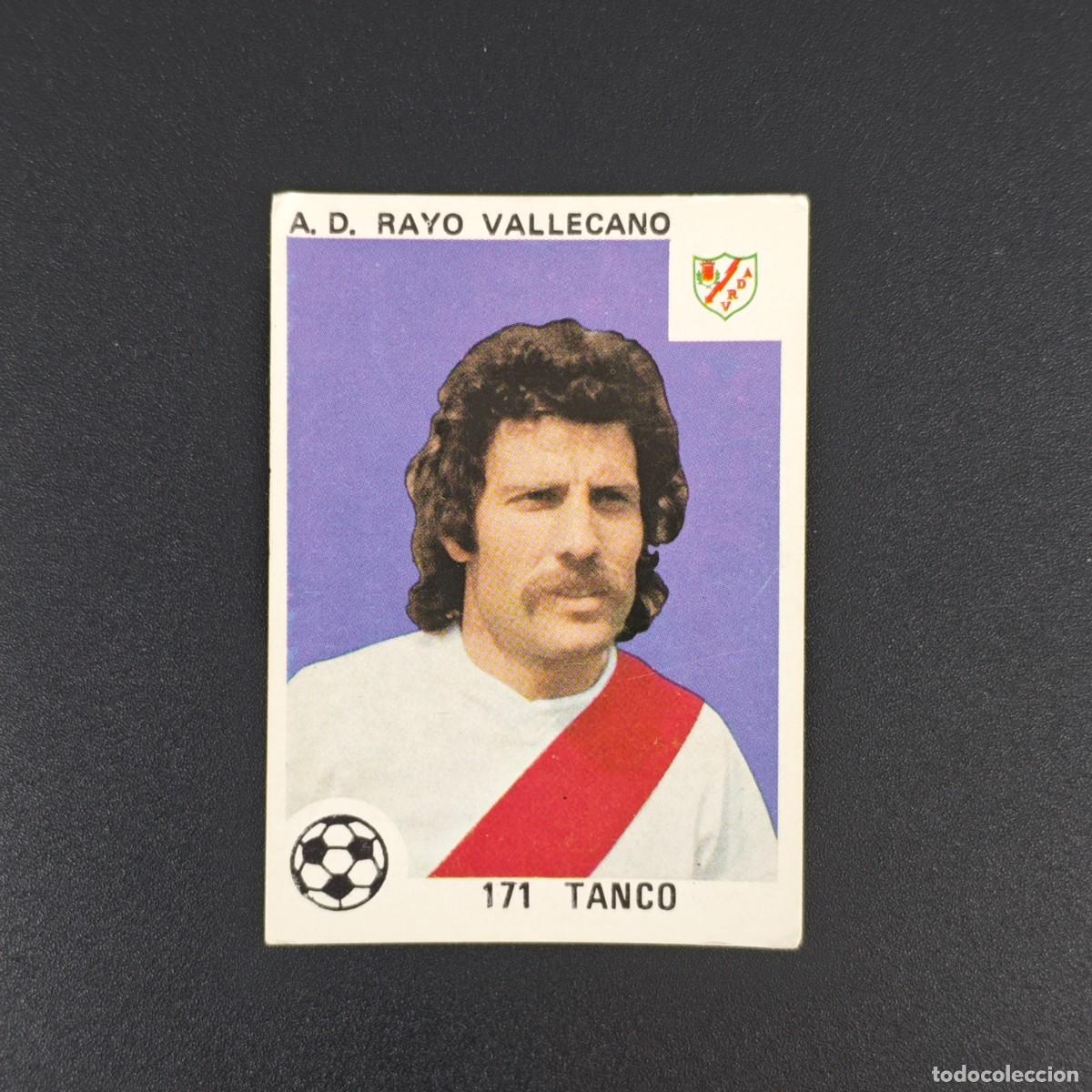 Cromos de F&uacute;tbol: CROMO LIGA ESPA&Ntilde;OLA MAGA 171 TANCO RAYO VALLECANO NUNCA PEGADO SIN PEGAR 78 79 1978 1979 RA526