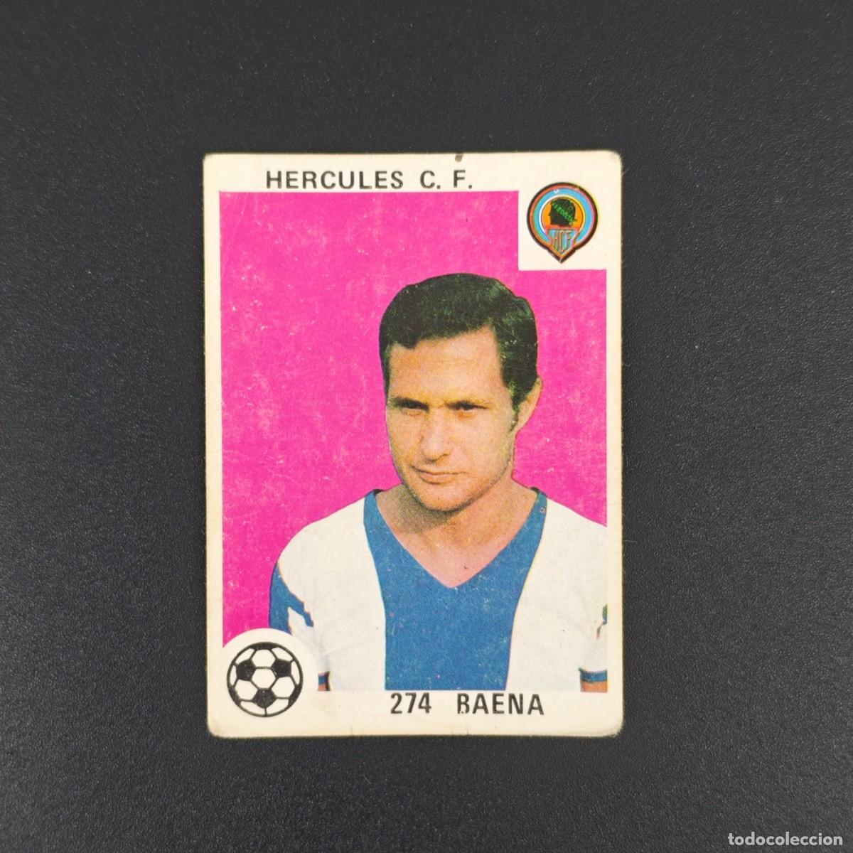 Cromos de F&uacute;tbol: CROMO LIGA ESPA&Ntilde;OLA MAGA 274 BAENA RAYO VALLECANO NUNCA PEGADO SIN PEGAR 78 79 1978 1979 RA526