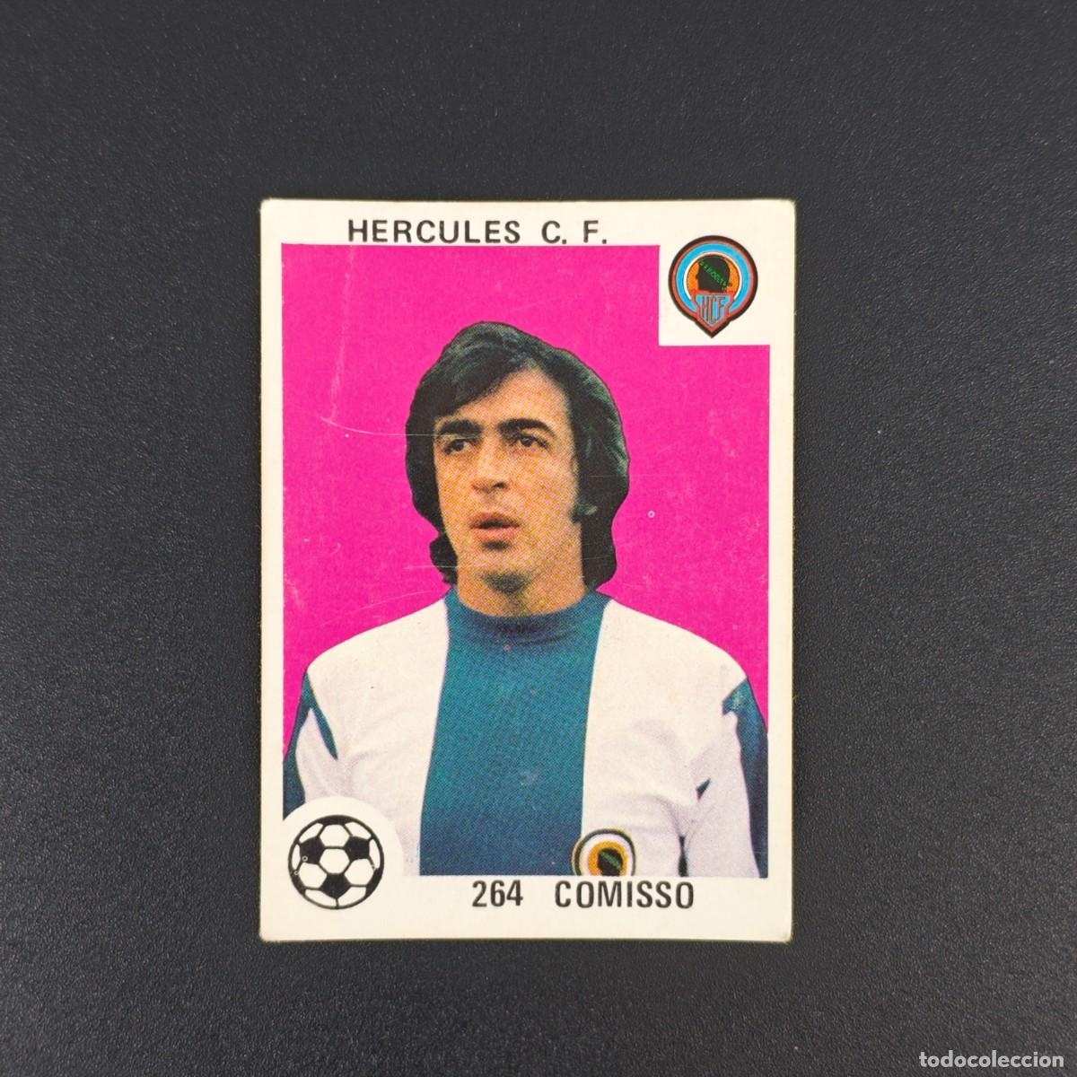 Figurine di Calcio: CROMO LIGA ESPA&Ntilde;OLA MAGA 264 COMISSO HERCULES NUNCA PEGADO SIN PEGAR 78 79 1978 1979 RA526