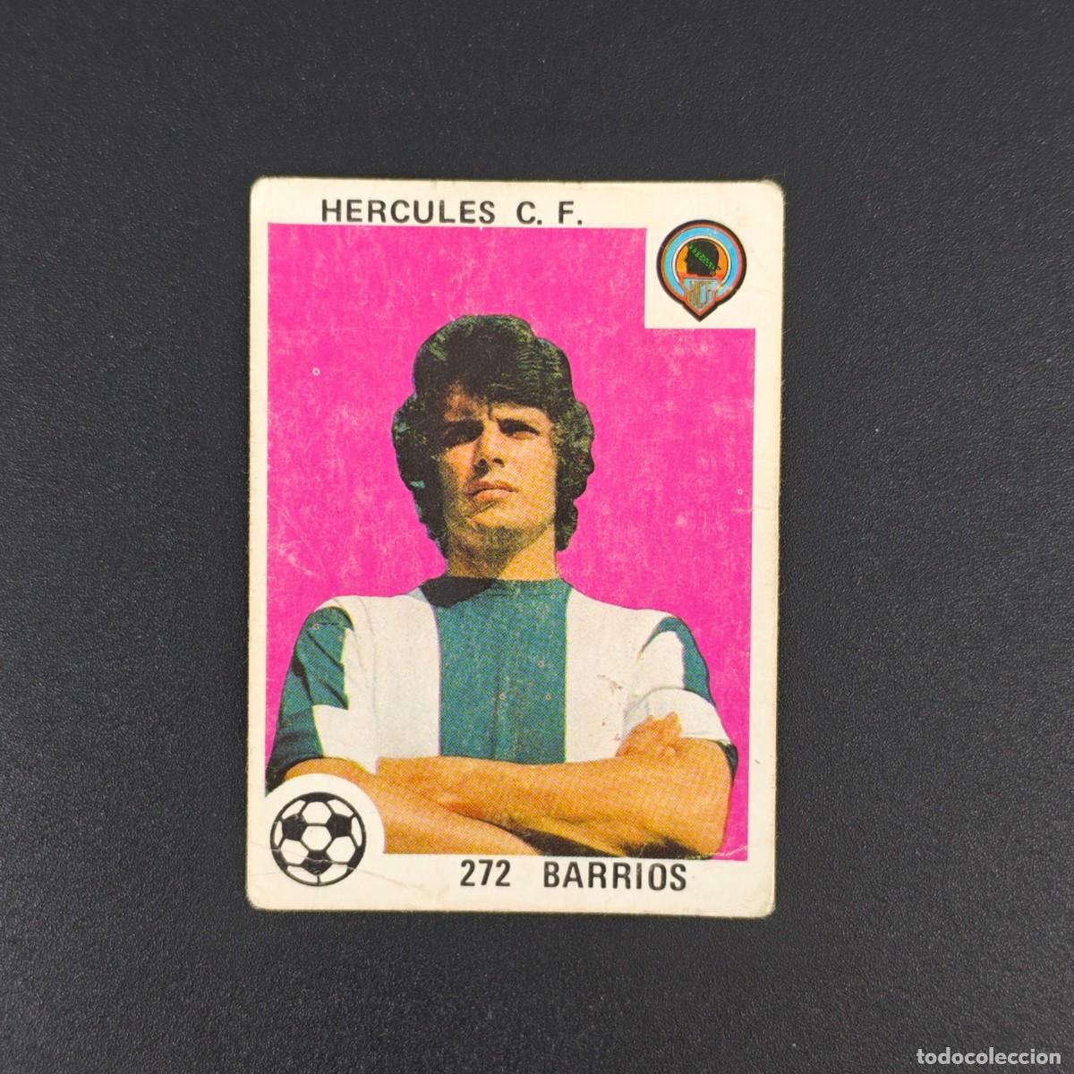 Figurine di Calcio: CROMO LIGA ESPA&Ntilde;OLA MAGA 272 BARRIOS HERCULES NUNCA PEGADO SIN PEGAR 78 79 1978 1979 RA526