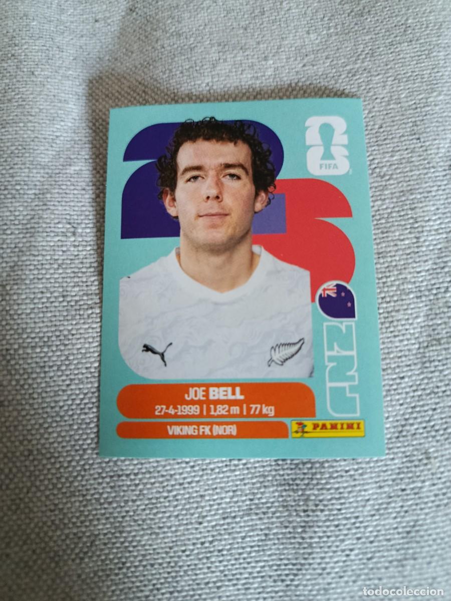 Figurine di Calcio: Panini Mundial 2026 Estados Unidos-Mexico. 10- Bell. Nueva Zelanda. Nunca pegado.