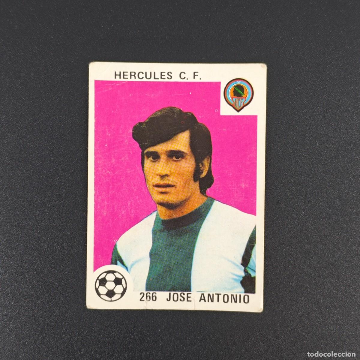 Cromos de F&uacute;tbol: CROMO LIGA ESPA&Ntilde;OLA MAGA 266 JOSE ANTONIO HERCULES NUNCA PEGADO SIN PEGAR 78 79 1978 1979 RA526