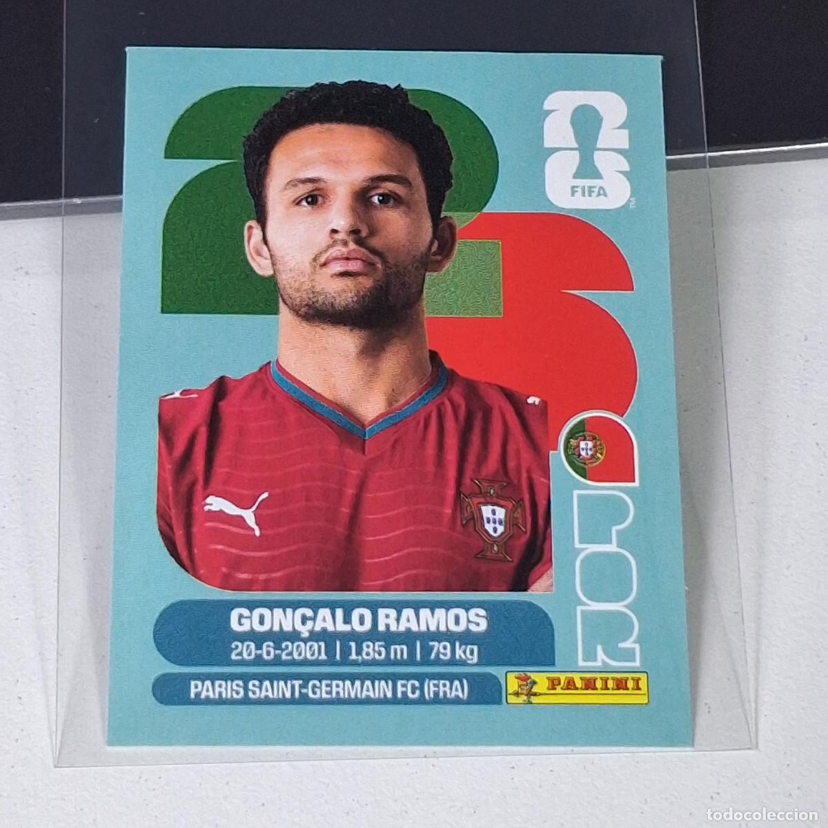 Cromos de F&uacute;tbol: B7 POR 18 POR18 GONCALO RAMOS ESPA&Ntilde;A SPAIN ESP MUNDIAL FIFA WORLD CUP 2026 STICKER PANINI