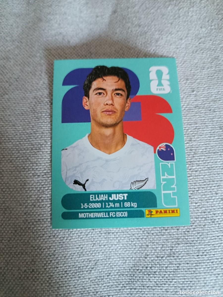 Cromos de F&uacute;tbol: Panini Mundial 2026 Estados Unidos-Mexico. 18- Just. Nueva Zelanda. Nunca pegado.