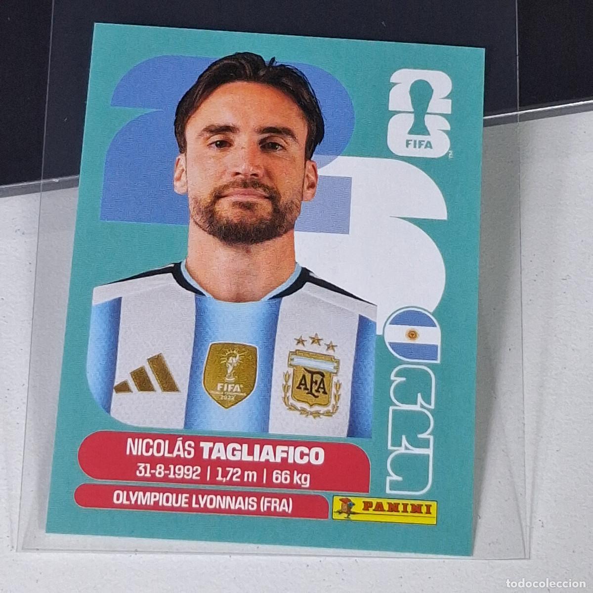Cromos de F&uacute;tbol: B7 ARG6 NICOL&Aacute;S TAGLIAFICO ARG 6 ARGENTINA ARG MUNDIAL FIFA WORLD CUP 2026 STICKER PANINI