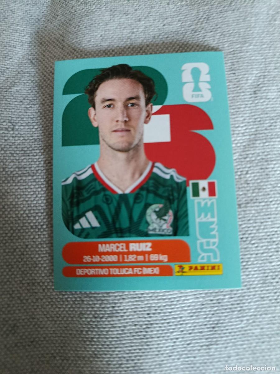 Cromos de F&uacute;tbol: Panini Mundial 2026 Estados Unidos-Mexico. 12- Ru&iacute;z. M&eacute;xico. Nunca pegado.