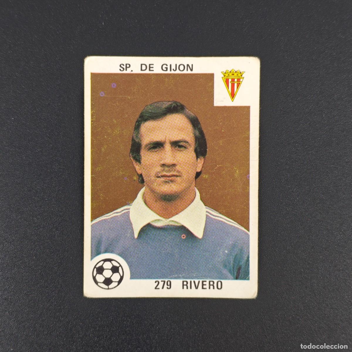 Cromos de F&uacute;tbol: CROMO LIGA ESPA&Ntilde;OLA MAGA 279 RIVERO SPORTING GIJON NUNCA PEGADO SIN PEGAR 78 79 1978 1979 RA526