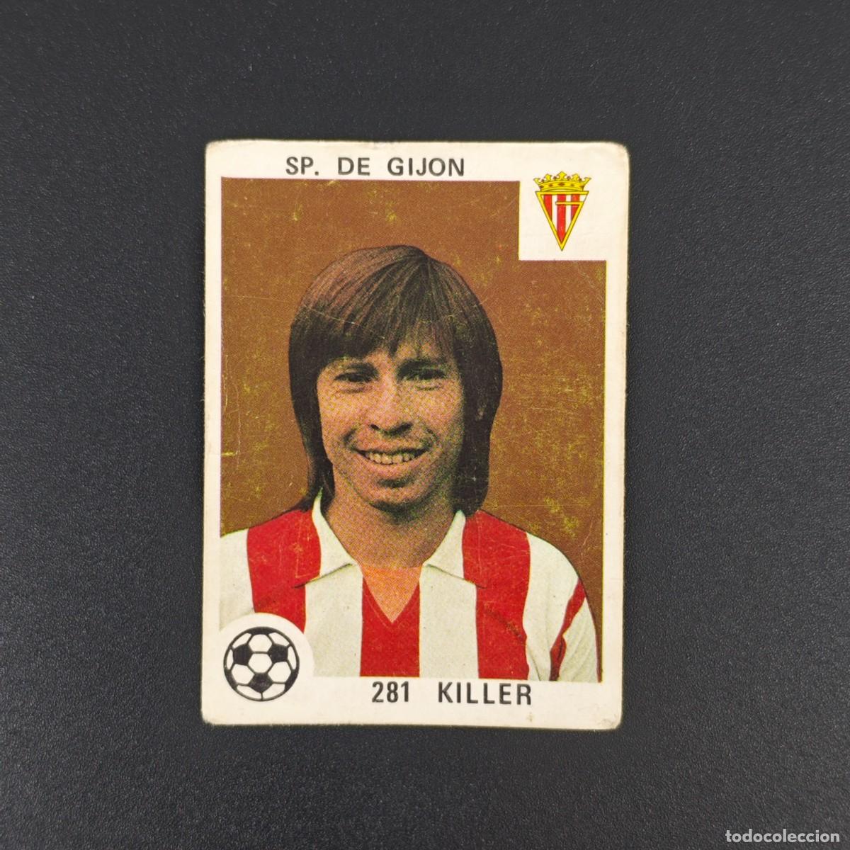 Cromos de F&uacute;tbol: CROMO LIGA ESPA&Ntilde;OLA MAGA 281 KILLER SPORTING GIJON NUNCA PEGADO SIN PEGAR 78 79 1978 1979 RA526