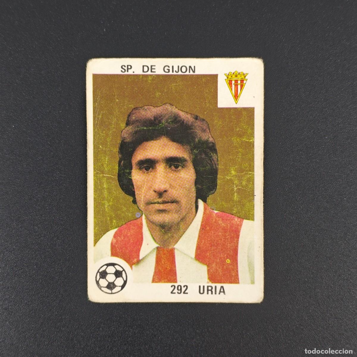 Cromos de F&uacute;tbol: CROMO LIGA ESPA&Ntilde;OLA MAGA 292 URIA SPORTING GIJON NUNCA PEGADO SIN PEGAR 78 79 1978 1979 RA526