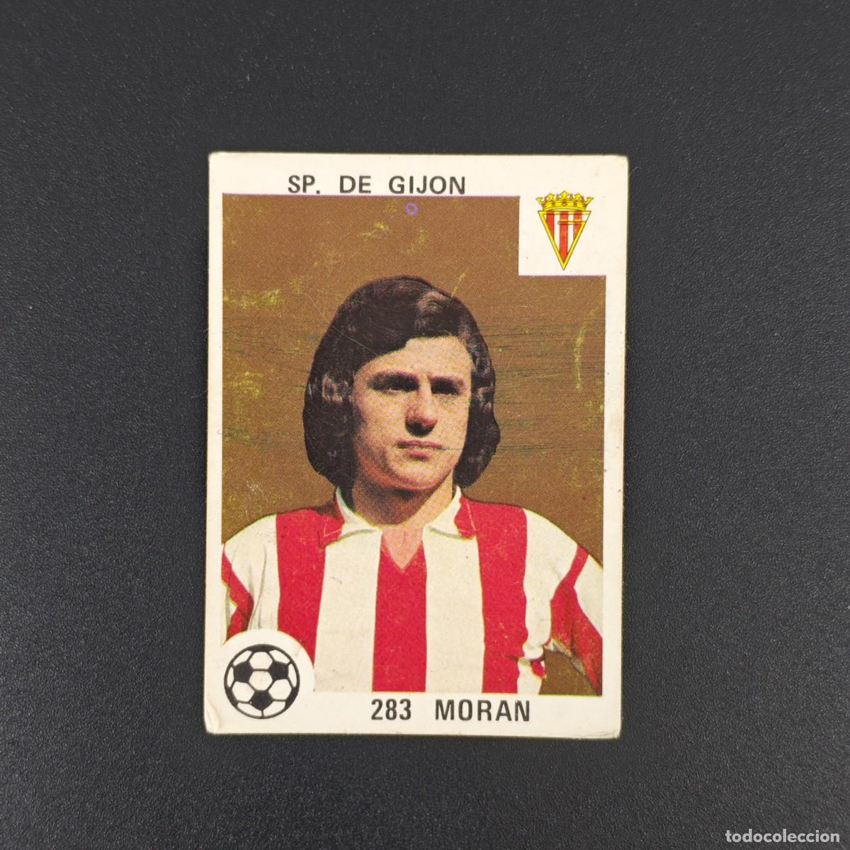 Cromos de F&uacute;tbol: CROMO LIGA ESPA&Ntilde;OLA MAGA 283 MORAN SPORTING GIJON NUNCA PEGADO SIN PEGAR 78 79 1978 1979 RA526